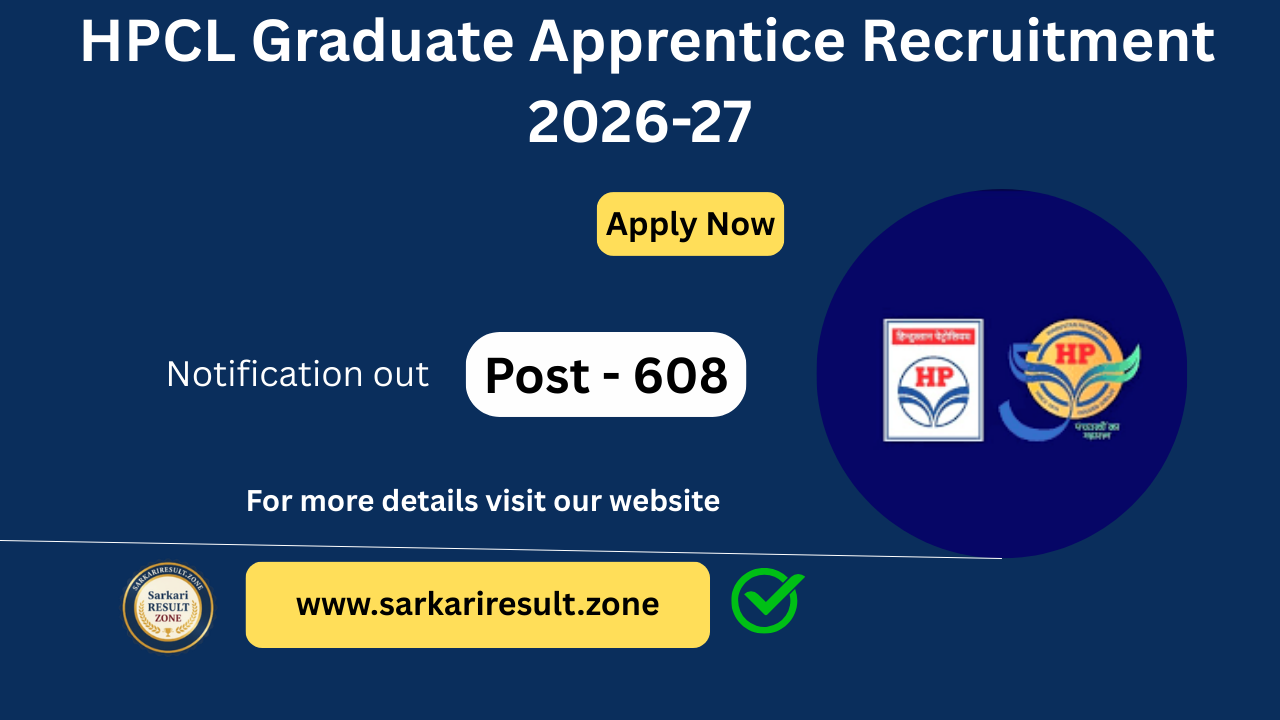 HPCL Graduate Apprentice 2026