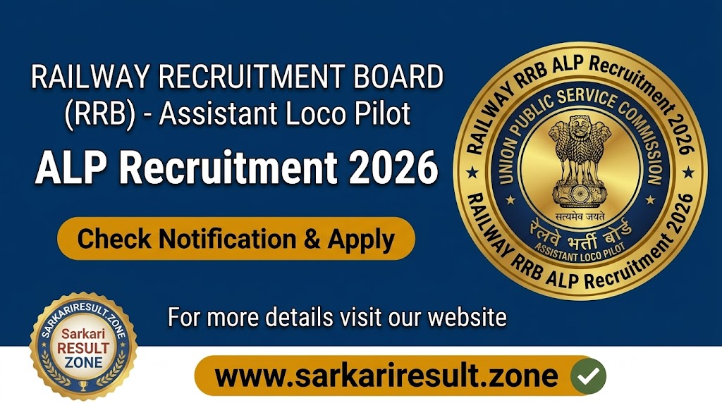 Railway RRB ALP Recruitment 2026