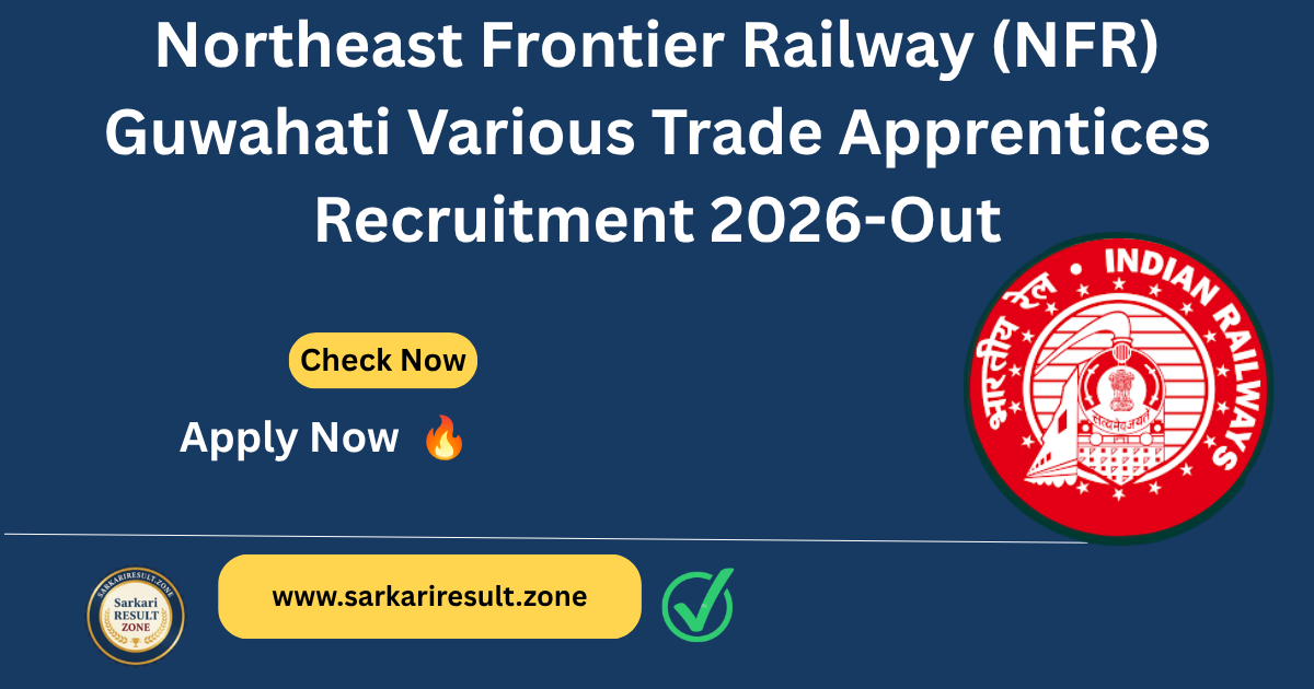 NFR Apprentice Recruitment 2026